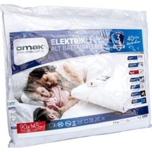 Mediterian Yumuşak keçe elektrikli tek kişilik ısı tutucu battaniye gri renk