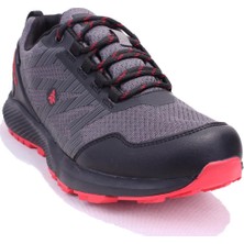 Hammer Jack 10124656 Manava Gri Kırmızı Ortopedik  Outdoor Erkek Spor Ayakkabı