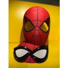 3D Hayal Atölyesi Örümcek Adam Spiderman Spider-Man Maske Mıknatıslı Plastik Maske Spider Man