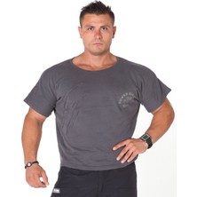 Antrasit Antrenman Tişörtü Big Sam 3004