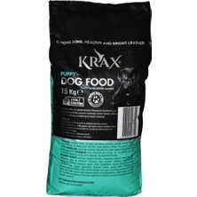 Krax Kuzu Etli Pirinçli Yavru Köpek Maması 15 kg