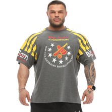 Reglan Kol Gym Antrenman Tişörtü Big Sam 2686