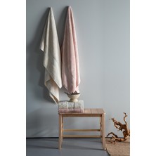 LOTUS HAVLU SETI  BLUSH-EKRU 90x150  - AILE SETI