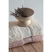 LOTUS HAVLU SETI  BLUSH-EKRU 90x150  - AILE SETI