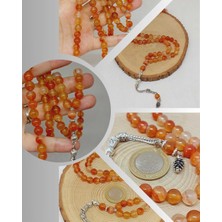 Yaşam Tohumu Akik Taşı 99LUK Tesbih 8mm (24015)