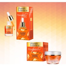 Planet Essence Fenomen C 40+ Gündüz ve Gece Kremi 50 ml - Yüz Serumu 15 ml 2li Set