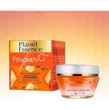 Planet Essence Fenomen C 40+ Gündüz ve Gece Kremi 50 ml - Yüz Serumu 15 ml 2li Set