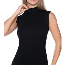 Yıldız 2295 Kadın Likralı Sıfır Kol Balıkçı Yaka Atlet 12 Adet