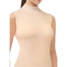 Yıldız 2295 Kadın Likralı Sıfır Kol Balıkçı Yaka Atlet 6 Adet