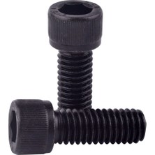 İlta Life İmbus Siyah Çelik Civata Din 912 8.8 Kalite 3 x 25 mm 20 Adet