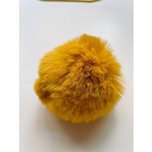 Nice And Bonita Ponpon Anahtarlık, Çanta Aksesuarı, Süsü, Yumuşak Tüylü, Peluş, Canlı Renkli Araba Ayna Çanta Süsü