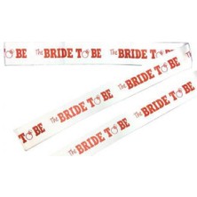 Partici Bride To Be Gelin Kuşağı Kırmızı Yazılı