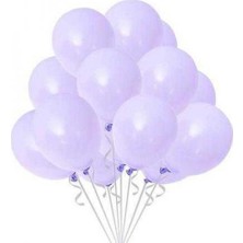 Makaron Lila Balon 10'lu Paket