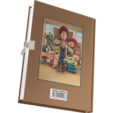 Yıldız Defter Toy Story Karakter Baskılı Kilitli Hatıra Günlük Anı Defteri