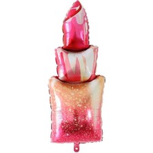 Partici Ruj Lipstick Folyo Balon 80CM