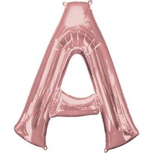 Partici A Harf Folyo Balon Rose Gold 100CM