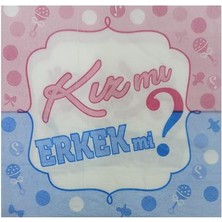 Partici Cinsiyet Belirleme Partisi Peçete 20'li