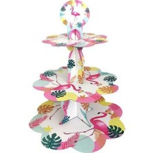Partici Flamingo Temalı Kek Standı