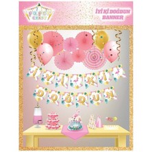 Partici Flamingo Iyi Ki Doğdun Harf Banner