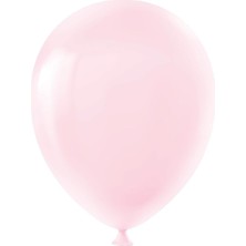 Partici Pastel Mini Pembe Dekorasyon Balonu 10'lu