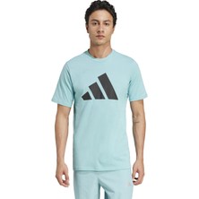 adidas Erkek Training Essentials Feelready Logo Training Yeşil Tişört IW3347