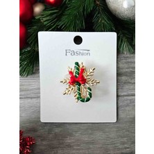 Fashion Kar Tanesi Broş