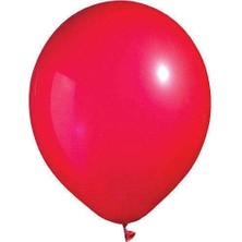 Pastel Kırmızı Balon 100'LÜ Paket