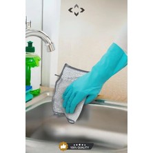 5 Adet Çok Fonksiyonlu Çizilmez Tel Bulaşık Bezi Bulaşık Tel Ovalama Bezi Çelik Tel Bulaşık Havlusu