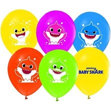 Baby Shark Balon 5'li Paket