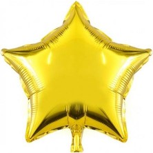 Altın Yıldız Folyo Balon 45CM