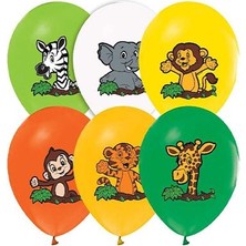 Safari Temalı Balon 5'li Paket