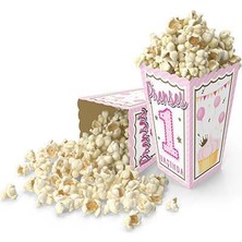 Prenses 1 Yaşında Pembe Mısır Kutusu 10'lu