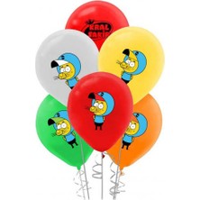 Kral Şakir Karışık Renk Balon 5'li Paket
