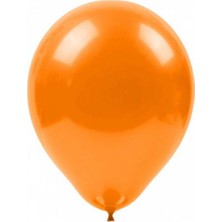 Metalik Turuncu Balon 10'lu Paket