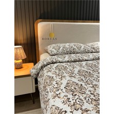 Pamuklu Çarşafı Lastikli Çift Kişilik Nevresim Takımı L Premium Bianca