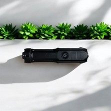Ultra Parlak Usb'li Şarj Edilebilir El Feneri 3 Fonksiyonlu