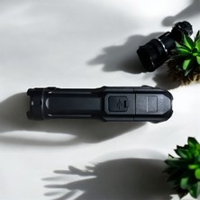 Ultra Parlak Usb'li Şarj Edilebilir El Feneri 3 Fonksiyonlu