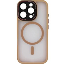 Mew Case Apple iPhone 16 Pro Kılıf Magsafe Şarj Destekli Kamera Korumalı Hoparlör Toz Korumalı Sonic Kapak