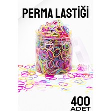 Transformacion Perma Lastiği Ince 400 Adet Renkli