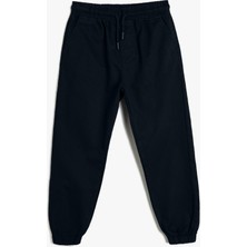 Koton Jogger Pantolon Cepli Pamuklu Beli Lastikli