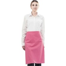 Belden Askılı-Garson Aşçı Restorant Mutfak Iş Önlüğü(Pembe)