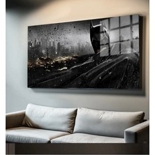 Marsilyan Süper Kahramanlar Yapay Zeka Destekli, 3D Dekoratif Baskı Yatay Cam Tablo 499