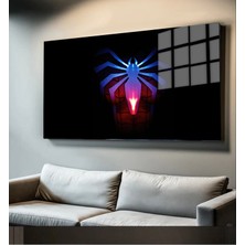 Marsilyan Süper Kahramanlar Yapay Zeka Destekli, 3D Dekoratif Baskı Yatay Cam Tablo 378