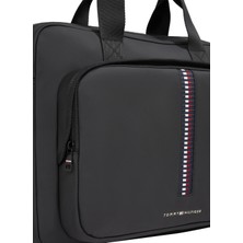 Tommy Hilfiger Siyah Erkek Laptop Çantası Th Corp Computer Bag