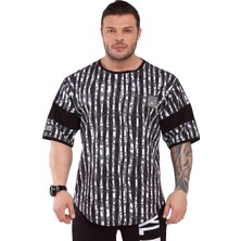 Oversize Bodybuilding Gym Rag Top T-Shirt Big Sam 3291