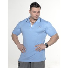 Polo Yaka Pamuklu Tişört Big Sam 2702