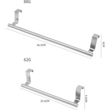 Yuekeda Yuekeda-Delinmeyen Paslanmaz Çelik Çekme Rafı 36,5 cm (Yurt Dışından)