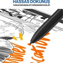 Techmaster Samsung Galaxy Tab S9/s9 Plus/s9 Ultra Uyumlu S Pen Dokunmatik Stylus Kalem ve Yedek Uç