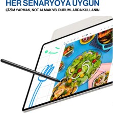 Techmaster Samsung Galaxy Tab S9/s9 Plus/s9 Ultra Uyumlu S Pen Dokunmatik Stylus Kalem ve Yedek Uç