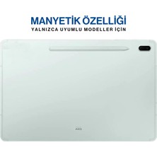 Techmaster Samsung Galaxy Tab S7 Fe SM-T730 T733 SM-T736B Uyumlu S Pen Dokunmatik Stylus Kalem ve Yedek Uç